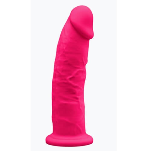 SilexD 9 inch Realistic Silicone Dual Density Dildo with Suction